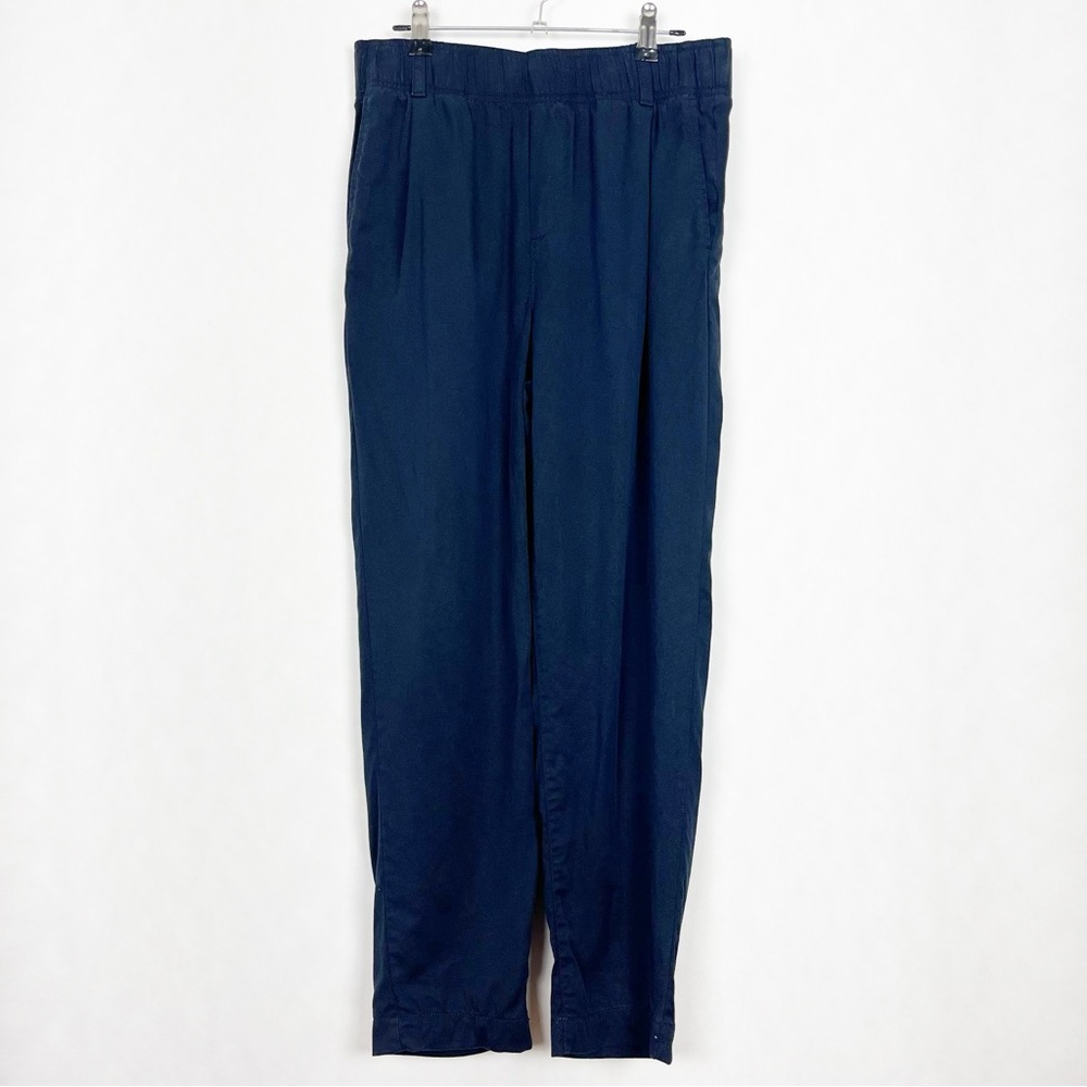Gap Women’s Navy Blue High Rise Pants Trousers‎ Size 8 Lyocell 4-Pockets